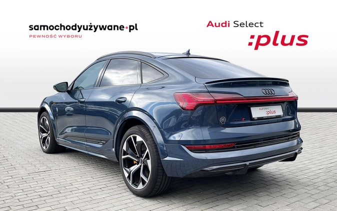 Audi e-tron cena 329900 przebieg: 4955, rok produkcji 2022 z Nowogrodziec małe 742